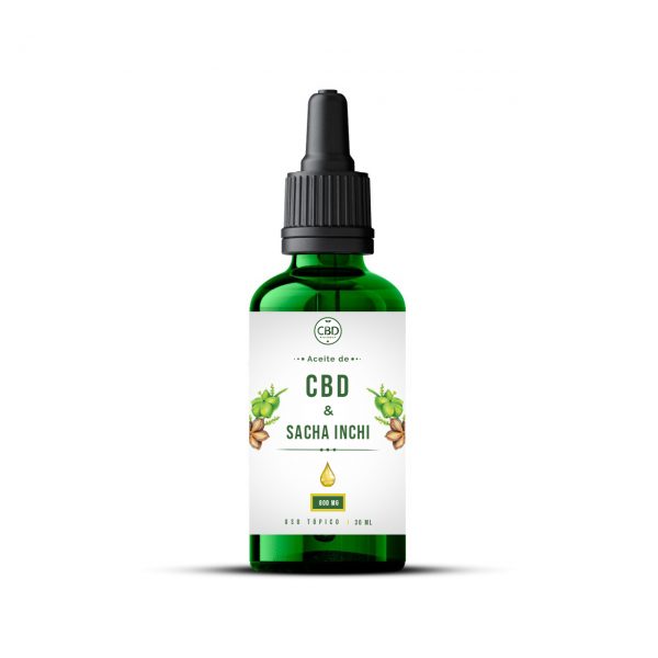 BOTELLA CBD y SACHA INCHI